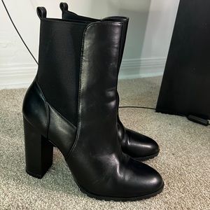 Black High Heel Boots